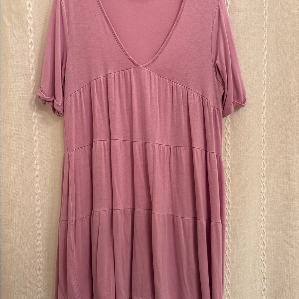 21 Saints Pink Flowy Dress